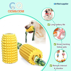 2026 C&Q OEM Jouet interactif automatique rechargeable pour chat et chien, en silicone et bambou, en forme de canard jaune, avec son et queue de souris, pour dressage intelligent - Product Image 5