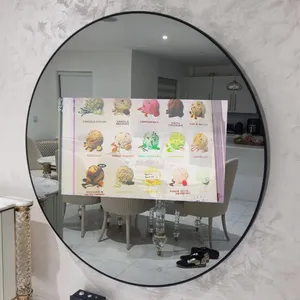 กระจกแสดงผลแบบออปติคอล <span class=keywords><strong>50</strong></span>/<span class=keywords><strong>50</strong></span> 70/30 อัตราส่วนการแบ่งหน้าจอ สำหรับจอโฆษณาในห้องน้ำ - Product Image 3