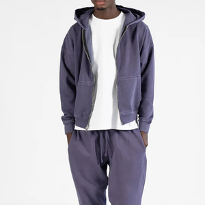 2025Top Quality Hell Hoodies Star Men's Clothing Tracksuits Sweatshirts Custom Pullover <strong>Hoodie</strong> Men Pant Trousers Set - Product Image 4
