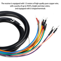 Télécommande sans fil pour grue électrique F21-E1 Orange 6 boutons étanche 315 MHz avec garantie d'un an