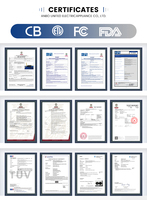 Freidora de Aire Digital de Acero Inoxidable de 10L y 1700W con Certificación ETL CE CB BIS SASO GCC EAC, Venta al por Mayor Directa de Fábrica OEM