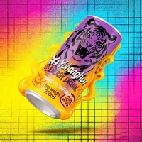 Slanke 250ml Bulk Koolzuurhoudende Low-Carb Hoge Kwaliteit Energiedrank 0 Suiker 0 Calorie Natuurlijke Taurine Ginseng Vitamine Fles Doos