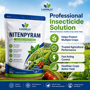Nitenpyram 95% TC 10% SL 50% SG <span class=keywords><strong>Insecticida</strong></span> Neonicotinoides para el Control de Pulgones, Moscas Blancas y Saltadores de Plantas - Product Image 3
