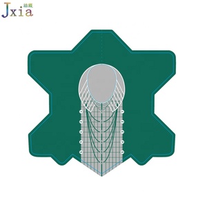 Personalizado verde doble fuerte papel grueso <span class=keywords><strong>uñas</strong></span> acrílico esculpir <span class=keywords><strong>Kit</strong></span> constructor Gel doble papel de aluminio formas de <span class=keywords><strong>uñas</strong></span> - Product Image 1