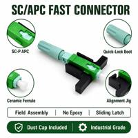 Connecteur rapide SC APC pour fibre optique, coupleur à épissure à froid pour câble simple, adaptateur pour réseau FTTH
