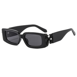 Nuevas <span class=keywords><strong>Gafas</strong></span> de Sol Cuadradas Versátiles de Moda, Protección UV400, Estilo Europeo Americano, Montura Pequeña, Unisex - Product Image 2