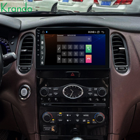 Krando Layar Multimedia Radio Mobil Android 9" untuk Infiniti QX50 EX25 EX35 2010-2017 Wireless Carplay GPS Stereo Head Unit 4G BT