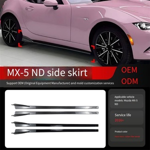 Veidt Convient pour Mazda Miata MX-5 ND <span class=keywords><strong>2016</strong></span>+ Jupe latérale de carrosserie, spoiler de pédale, petit kit de carrosserie, modification transfrontalière - Product Image 2