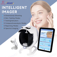 Analyseur de peau 3D, détecteur de peau AI, miroir magique, scanner facial, analyse de la couche UV, de l'hydratation et du spectre