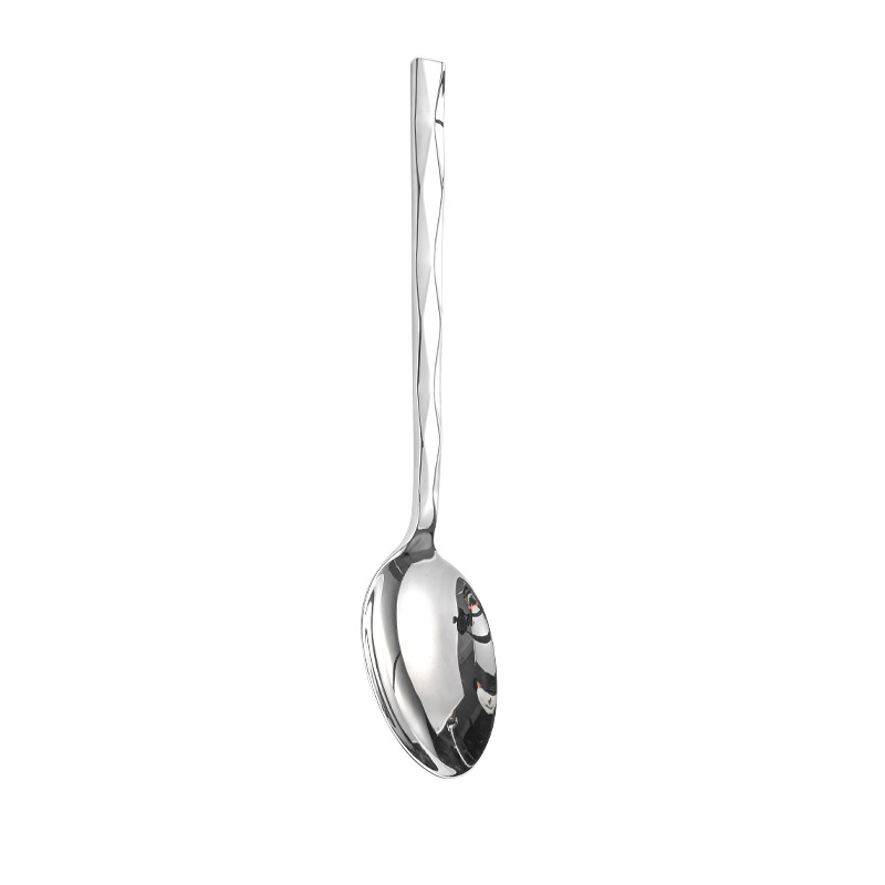 Cuillère à dîner forgée en argent 304