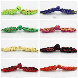 Handmade 10cm Vintage Silk Toggle Shirt Coat <strong>Closure</strong> with Frog Chinese Knot <strong>Buttons</strong> - Product Image 5