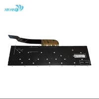 Keyboard Laptop Built-in HK-HHT Hitam untuk Dell G3 3579 G5 5587 tanpa lampu latar, suku cadang keyboard laptop built-in