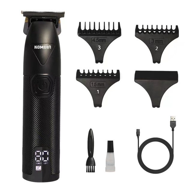 Professional Hair Trimmer Zero Gapped T-Blade Trimmer Cordless Rechargeable Edgers Clippers