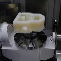 Composants de précision usinés CNC en acier inoxydable/aluminium, bagues noires résistantes à l'usure, compatibles EDM à fil, dessins personnalisés