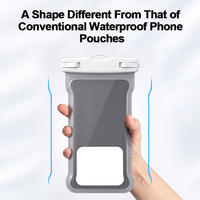 Pochette étanche pour téléphone tactile, pour plongée, natation, kayak, voyage, avec cordon, sac étanche pour piscine