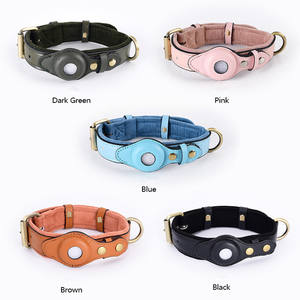 <span class=keywords><strong>Collar</strong></span> de Perro de Cuero de Lujo de Alta Calidad, Acolchado, Ecológico, con Logotipo Personalizado al por Mayor, para Todas las Estaciones - Product Image 2