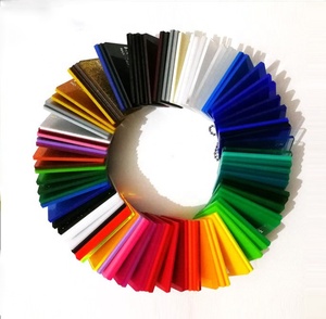 Xinkeda Customized Colorful Solid Cast Clear Acrylic Sheet For Decoration Acrilico PMMA Plastic sheet