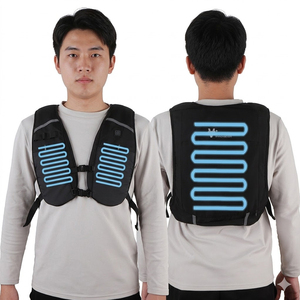 Gilet rafraîchissant pour homme avec circulation d'eau, design ajustable, imperméable et séchage rapide – Idéal pour l'extérieur en été - Product Image 1