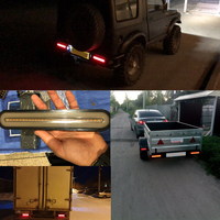 Feux arrière de camion à LED 3-en-1 avec clignotants séquentiels et feux de position latéraux – Lot de 2