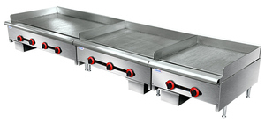 Passé ETL certificat commercial De Comptoir d'équipement de Cuisine 20mm plaque 24 "<span class=keywords><strong>plancha</strong></span> Gaz - Product Image 4