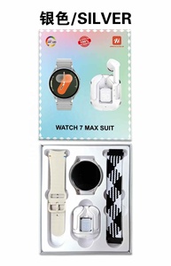 Montre Connectée Dual Band Watch <span class=keywords><strong>7</strong></span> Max Suit 2 en 1 avec Écouteurs TWS Transparents Montre Intelligente Reloj Inteligente Watch7 Max Suit - Product Image 4