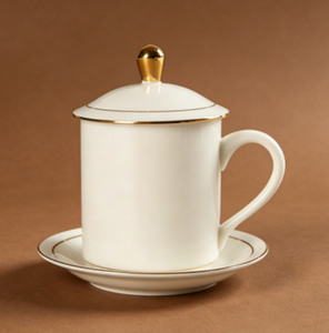 Taza de Té de Cerámica Moderna para Regalo Empresarial al por Mayor, con Tapa de Cerámica, para Uso en Oficina y Hogar - Product Image 3