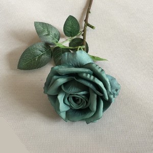 Rosa Artificial Vintage DREA de Seda, Tallo Único, Tacto Real, para Decoración de Bodas, San Valentín, Graduaciones, Fiestas de Año Nuevo - Product Image 6