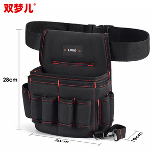 Eo gói đa chức năng công cụ <span class=keywords><strong>s</strong></span>ửa chữa Túi thợ điện vành đai kit nhỏ nặng vải 50 biểu tượng tùy chỉnh ngoài trời 600D Polyester - Product Image 2