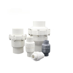 <span class=keywords><strong>Valvola</strong></span> di ritegno in PVC personalizzata per uso industriale e domestico-prevenzione del riflusso in linea per sistemi idrici <span class=keywords><strong>valvola</strong></span> di ritegno a sfera in Pvc da 70mm in Pvc - Product Image 6
