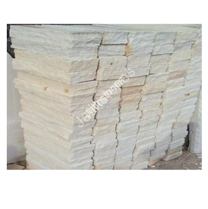 Dalles de pierre naturelle Tint Mint Sandstone pour revêtement mural, revêtement de sol, cour, terrasse, allée, pierre de finition premium pour extérieur - Product Image 4