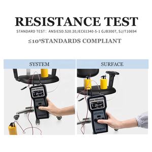 Silla de reposabrazos antiestática ESD para talleres de oficina de hospital de escuela comercial con cojines elásticos para uso en almacén - Product Image 2