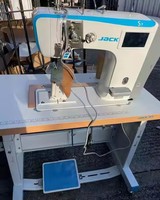 Nouvelle machine à coudre à lit cylindrique Jack S7 S7-91-T S7-92-T avec poulie à courroie pour chaussures en cuir