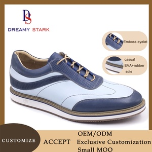Chaussures Homme Dreamy Stark en Cuir Véritable Style Rétro à Enfiler Légères Respirantes Confortables Semelle Extérieure EVA Toutes Saisons - Product Image 2