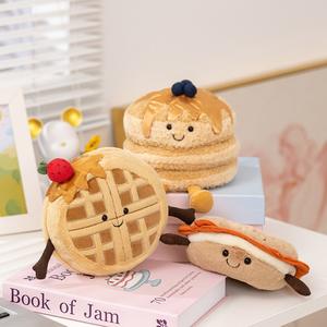 Linda Toptan JC Peynir Gurme Serisi Eğlenceli Mozzarella Peyniri Çilekli Limonlu <span class=keywords><strong>Tart</strong></span> Bebek Waffle Peluş Oyuncak - Product Image 6