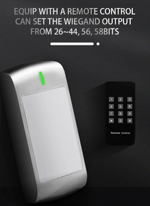 Lettore RFID X1 Impermeabile IP66 Wiegand 125KHz ID 13.56MHz IC NFC per Controllo Accessi Porte - Product Image 3
