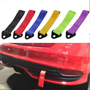 Correa de Remolque Universal para Parachoques Delantero de Automóviles de Carreras, Cuerdas de Remolque de 2 Pulgadas con Logotipo Personalizado, Correa de Remolque Trasera con Gancho - Product Image 2