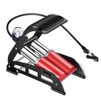 Pompe à air électrique portable haute pression pour voiture, moniteur de pression des pneus, gonfleur à pédale 12V en alliage d'aluminium, pour véhicule, urgence, auto-gonflage