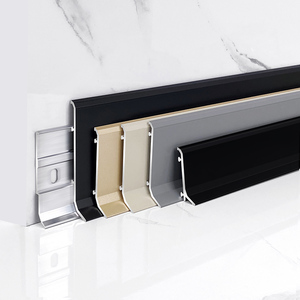 <span class=keywords><strong>Plinthe</strong></span> en métal de <span class=keywords><strong>plinthe</strong></span> en <span class=keywords><strong>aluminium</strong></span> de luxe étanche à l'eau pour la décoration de <span class=keywords><strong>plinthe</strong></span> d'armoires de cuisine - Product Image 5