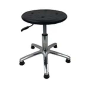 Wholesale Pu Adjustable Swivel Round Lab Chairs Stools Furniture Rotatable Esd Lab Chair School Laboratory Supplier