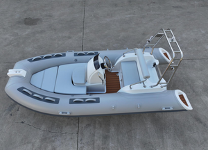 RIB390C Bateau à côtes gonflables stables et pliantes <span class=keywords><strong>pour</strong></span> 5 personnes avec matériau PVC/HYPALON - Product Image 4