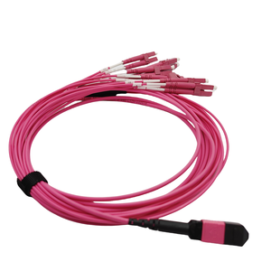 Cable de conexión de conector de 2 fibras, 8 núcleos, <span class=keywords><strong>OM4</strong></span>, 1-20 metros, MPO, cable de conexión de <span class=keywords><strong>fibra</strong></span> - Product Image 4