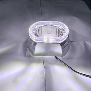 Lente LED Plano Convexa de Forma Ovalada, Material PMMA, 2.5 y 3 Pulgadas, para Iluminación LED, Instalación con Clic - Product Image 1