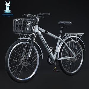 <span class=keywords><strong>Bicicleta</strong></span> Urbana Marca Feige para Adultos, Ligera, para Hombres y Mujeres, para Desplazamientos Diarios y Compras, Ruedas de 26 Pulgadas, Acero con Alto Contenido de Carbono - Product Image 4