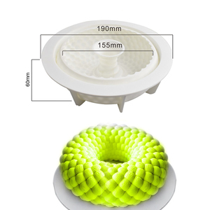 Set Professionale di Stampi in Silicone Platino per Torte Mousse di Frutta Finta, Stampi Realistici per Limone, Ananas e Mango per Pasticceria - Product Image 5