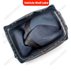 Palanca de cambios de cuero de 5 velocidades para Volkswagen Golf 4 Seat Alhambra, diseño ergonómico - Product Image 3