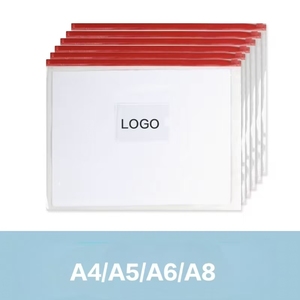 <span class=keywords><strong>Carpeta</strong></span> de Archivos con Cierre Transparente de PVC A4, <span class=keywords><strong>Carpeta</strong></span> de Archivos con Cierre para Almacenamiento de Facturas A5, para Organizar Documentos, Personalizable - Product Image 6