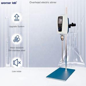 Worner Phòng Thí Nghiệm 20L/40L/100L Không Chổi Than Động Cơ Trên Không Khuấy Chất Lỏng Chất Tẩy Rửa Mixer Cánh Quạt Khuấy Cho Nước Hoa - Product Image 4