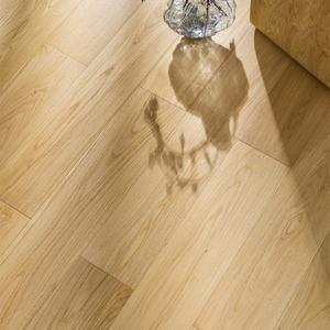 100% असली ठोस सफेद ओक लकड़ी फर्श प्राकृतिक हार्डवुड यूरोपीय डिजाइन शैली घर बेडरूम के लिए - Product Image 1