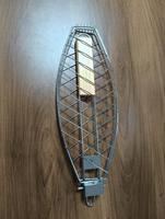 Accessoires pour barbecue d'extérieur Ustensiles de cuisine pour barbecue Panier à légumes en acier inoxydable Pince à poisson grillé