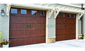 Puerta de carro de madera maciza Guangzhou Advance, puerta abatible doble, puerta de garaje <span class=keywords><strong>seccional</strong></span>, puertas plegables deslizantes con bisagras laterales manuales - Product Image 2